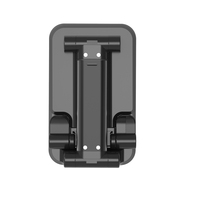Support de téléphone portable pliable portable avec charge rapide 15W, double charge rapide 10W Type-C, réglable, chargeur sans fil