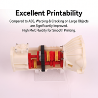 ESUN ABS+ imprimante 3D à filament 1.75mm 1KG/bobine plastique FDM matériel d'impression haute résistance ténacité bonne qualité