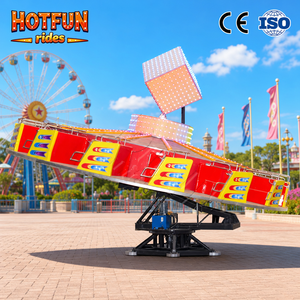 Robusto equipo de <span class=keywords><strong>parque</strong></span> de atracciones al aire libre de 32 asientos, atracción de plataforma giratoria voladora para proyectos profesionales de parques de atracciones - Product Image 3