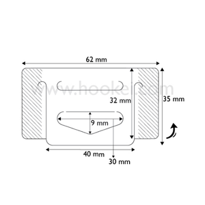 Etiquetas Adhesivas de Plástico PET Plegables de Alta Calidad para Colgar - Product Image 3