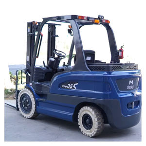 Harga pabrik forklift listrik 2 ton 3 ton 4 ton 5 ton mengangkat 3 M-7 m baterai lithium forklift medan berat hidrolik murah - Product Image 1