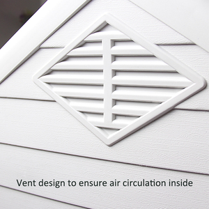 Gran oferta 2024, cama de plástico con agujeros de aire de lujo para mascotas, gran interior y exterior para gatos y perros, patrón sólido empaquetado en cartón - Product Image 5