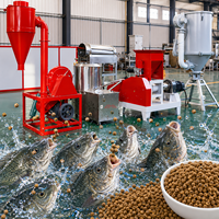 Machine extrudeuse de granulés d'aliments flottants pour poissons Lima pour la production de tilapias, crevettes, poissons-chats et aliments pour animaux de compagnie - Fabricant