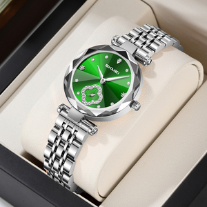Elegant Fashion Classic Women's Round Stainless Steel Quartz Watch 30M Waterproof Time Display Multicolor Dial Custom OEM Logo - Product Image 1