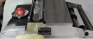 Fast Food Groente Vlees Wikkelen Machine Handleiding Hand Wrapper Voor Super Markt Sluitmachine