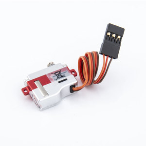 Micro-servo numérique HV KST X06H V6.0 DC6.0V 1.8Kgf.cm 4N.cm 0.07sec en alliage d'aluminium avec engrenage sans noyau pour aile de planeur RC - Product Image 1