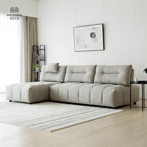 Nouveau design canapé modulable à dossier amovible ensemble de canapés modernes en tissu meubles de salon canapé 3 places - Product Image 2