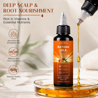 Huile de Batana 100 ml, la meilleure huile capillaire enrichie en huile de romarin et huile de ricin, marque privée pour l'emballage, huile capillaire hydratante