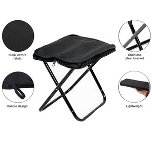 Wholesale Portable Oxford Chair <strong>Stool</strong> <strong>Folding</strong> for Outdoor Camping - Product Image 2