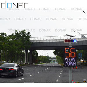 Sensor de Velocidad por Radar Doppler Inteligente con Pantalla LED de 18 Pulgadas, Marca DONAR, para Seguridad Vial - Product Image 5