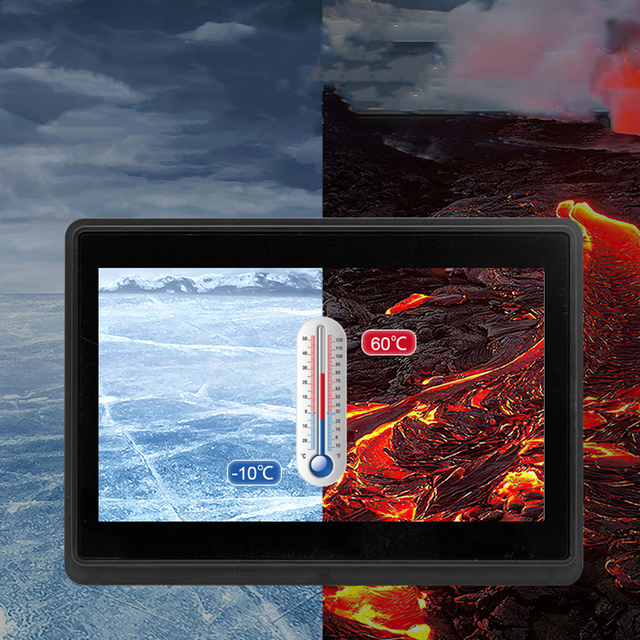 Open Frame Embedded Ip65 Waterproof Usb Touchscreen Outdoor Display 1000 Nits Capacitive Touch Screen Industrial Lcd Monitor
