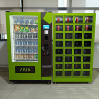 Focusvend boissons combinées casiers box distributeurs automatiques pour produits de tailles personnalisées