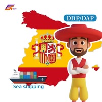 Empresa de Logística Verificada por Alibaba, Agente de Transporte de Carga FBA DDP, Envío Aéreo, Marítimo, Ferroviario y por Camión desde China a España y Alemania