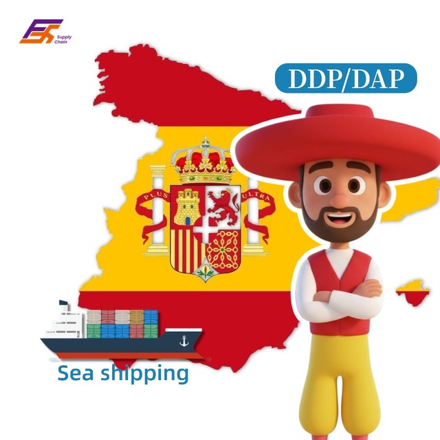 Logistics Company Alibaba Verified Freight Forwarder FBA DDP Air Sea Railway Truck Shipping Agent From China to Spain Germany