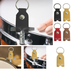 Porte-clés clé de batterie en cuir PU, étui portable pour clé de réglage de batterie, accessoire de protection et de rangement pour instrument de percussion - Product Image 4