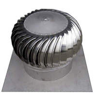 Ventilateur de toit solaire à énergie éolienne en métal de fabrication chinoise / Turbocompresseur de ventilation