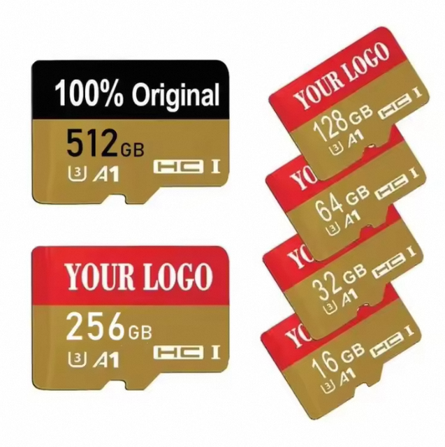 Wholesale True Capacity 32GB 256GB Microsamples SD TF Memory Card with Security Monitoring Dome Camera Style CMOS Sensor
