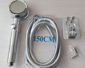 Nuovo 2022 rotazione ad alta pressione 360 gradi soffione rotante soffione doccia <span class=keywords><strong>con</strong></span> piccolo ventilatore Turbo soffione doccia abs - Product Image 5