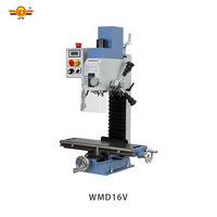 Mini perceuse de précision de table WMD16V pour la maison, machine-outil multifonctionnelle pour le métal, vitesse de broche 50-3000 tr/min, 95 kg