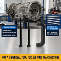 Outil de dépose de goupilles de transmission pour boîte de vitesses Audi 0CK DL382 7 vitesses à double embrayage humide, solénoïde de verrouillage de stationnement N486, ensemble de 3 pièces