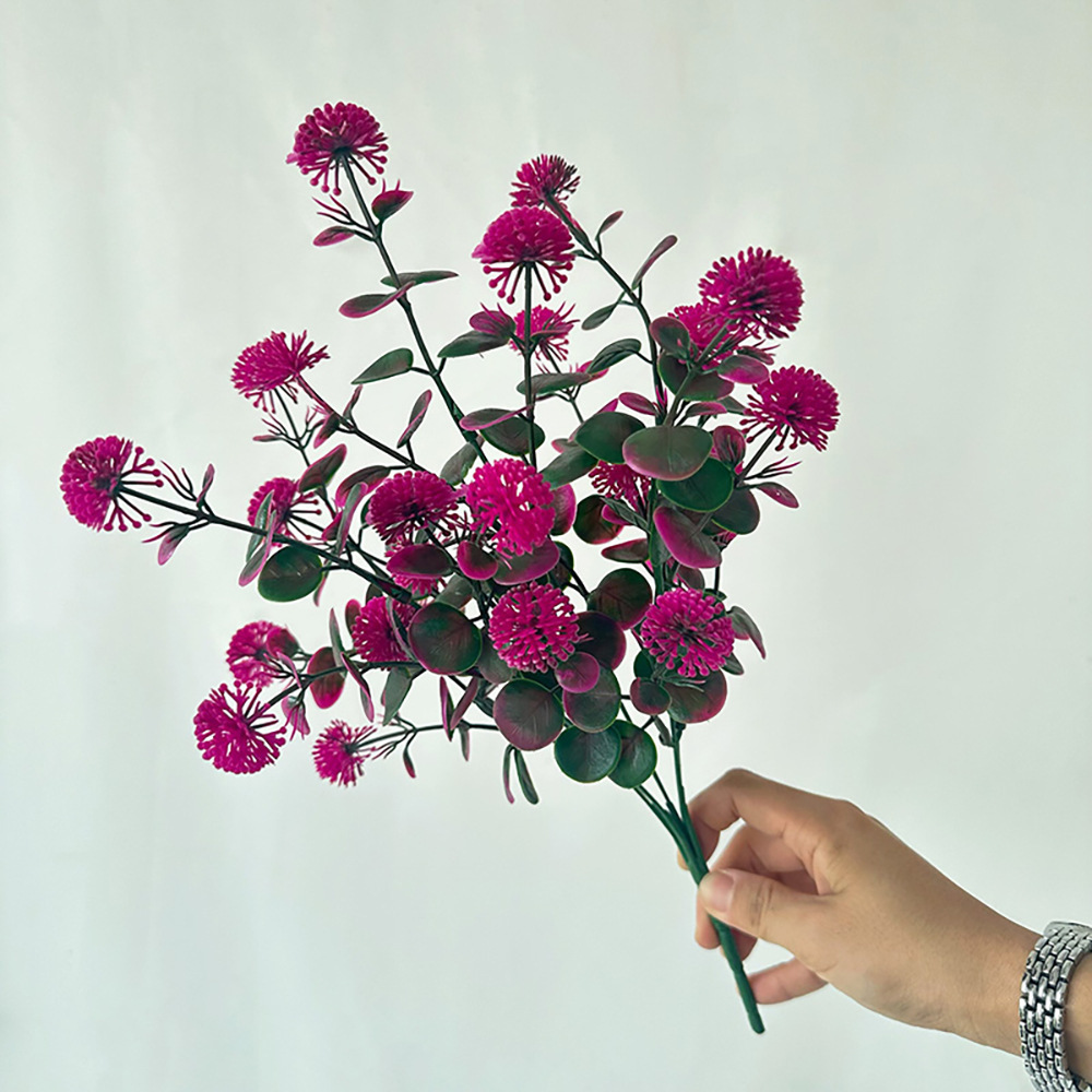 Hortensia à 5 fourches, rose rouge