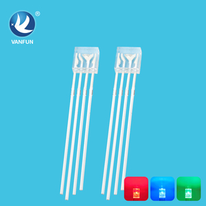 Pacchetto 255 con foro a quattro Pin lampada a diodi LED immersa a colori RGB Vanfun - Product Image 2