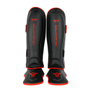 Protecteur de coup de pied personnalisé Wolon de haute qualité adapté aux protège-<span class=keywords><strong>tibias</strong></span> 3D d'entraînement Muay <span class=keywords><strong>Thai</strong></span> - Product Image 1