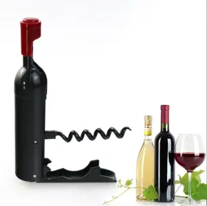 Outil cadeau de remerciement ouvre-bouteille de vin à vis en liège multifonction avec aimant