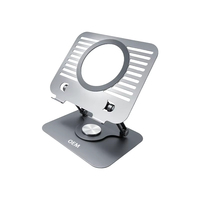 Support de bureau, ordinateur portable, tablette, en métal, rotatif, pliable, avec support adhésif pour lit, support portable pour téléphone portable, iPad 2-8 pouces, tout modèle