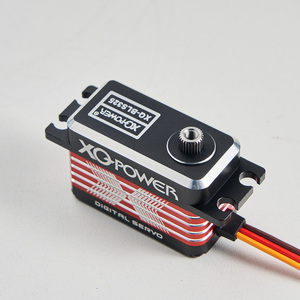 Xq-điện 25kg 20kg 8.4V hv kỹ thuật số kim loại bánh răng động cơ không chổi than servo cho 1/8 1/10 RC Mô hình xe cấu hình thấp servo đồ chơi phần Accs - Product Image 1