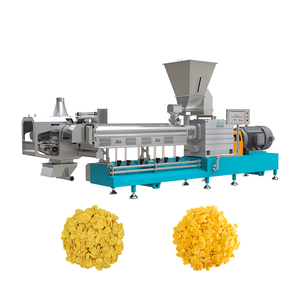 Nueva Línea <span class=keywords><strong>de</strong></span> Producción Automática <span class=keywords><strong>de</strong></span> Cereales para el Desayuno, Hojuelas <span class=keywords><strong>de</strong></span> Maíz, con Mezcladora <span class=keywords><strong>de</strong></span> Extrusión <span class=keywords><strong>de</strong></span> Doble Tornillo y <span class=keywords><strong>Horno</strong></span> <span class=keywords><strong>de</strong></span> Cocción - Product Image 2