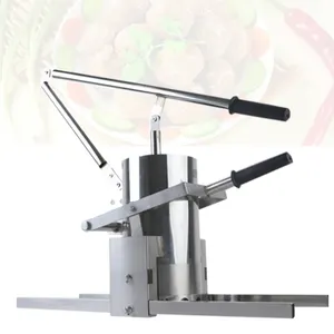 Commercial Manual Chicken Meatball Vegetable Ball Making Machine Pig Meat Ball Extruder Radish Ball Forming Maker