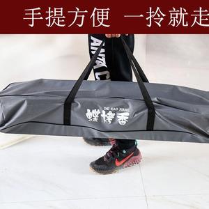 Sac à dos pour barbecue extérieur Butterfly Grill, 80x18cm, en tissu Oxford, pour grils de camping, rouge - Product Image 5