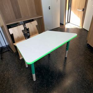 Design moderne Kinderschreibtisch Esstisch Table <span class=keywords><strong>en</strong></span> bois vintage européenne pour la maison salon école salle de classe réglable <span class=keywords><strong>en</strong></span> métal - Product Image 6