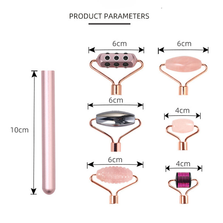Facial Jade Roller 6 in 1