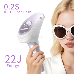 เครื่องกำจัดขน IPL แบบหน้าจอเต็มรูปแบบ ปี 2026 พร้อมระบบระบายความร้อนด้วยแซฟไฟร์ เทคโนโลยี IGBT ปล่อยแสงเร็ว พร้อมเจลในตัว - Product Image 1