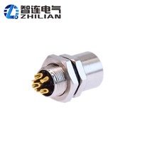 Conector de Cable de Alimentación Automotriz de 4 Pines, Impermeable IP67, USB/DIN/Terminal de Crimpado, Conector de Aviación M8, Enchufe PCB Macho/Hembra