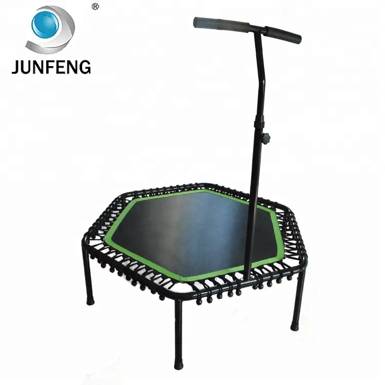 मिनी trampoline संभाल के साथ छोटे trampoline कूद बिस्तर