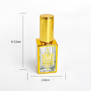 Wholesale 100pcs Empty Attar Bottle 10ml Glass Perfume <strong>Oil</strong> Bottle Premium Quality Roller Luxury Free Sample Frost Matte - Product Image 2