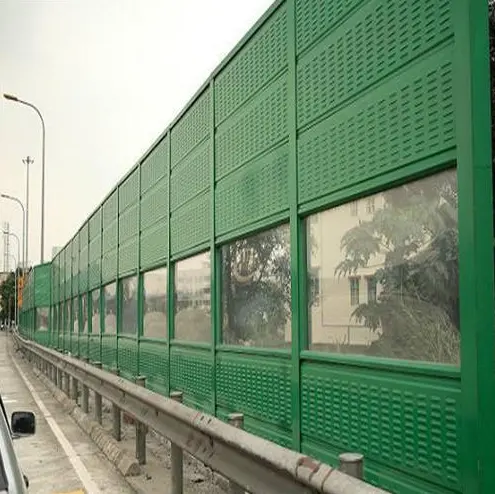 Sound Barrier Noise Absorption Fence Fiberglass Noise Reduction Device Sound Barrier highway noise barriers wall