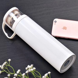 Nouveauté : Thermos isotherme en acier inoxydable à double paroi de 400 ml, forme balle, avec logo personnalisé - Product Image 6