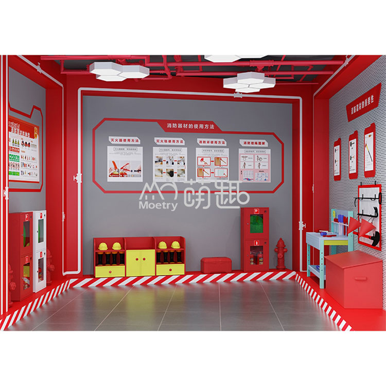 Faire semblant de jouer des meubles pour les enfants mini pompiers