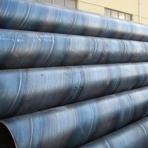 Hochleistungs-Spiral schweiß stahlrohre für Hafen infrastruktur pfeiler Spiral stahlrohre mit kunden spezifischer Länge - Product Image 4