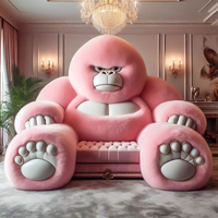 Nouveauté Mobilier Designer Maison Grand Canapé Monstre Ensemble Canapé Gorille King Kong pour Salon