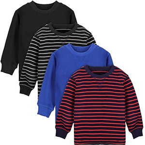 Vente en gros d'usine, t-shirt en coton à manches courtes pour bébé garçon, vêtements pour enfants décontractés en tricot écologique pour l'été - Product Image 1