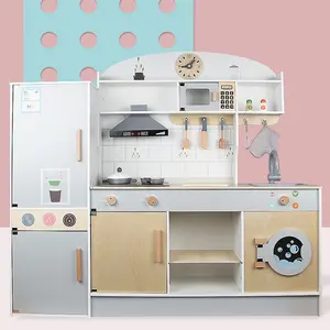 Игрушки для кухни, ролевые игрушки для взрослых, двухслойная кухонная раковина для холодильника, микроволновка, духовка для мальчиков и девочек, набор кухонных игрушек