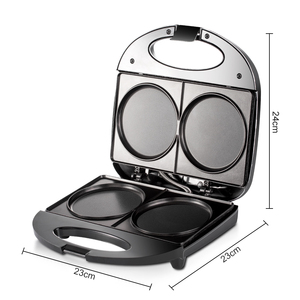 Máquina para Hacer Waffles RAF de Nuevo Diseño, 750w, Fácil de Limpiar, Calor Uniforme, Revestimiento Antiadherente y Calentamiento de Doble Cara, Mini Donut RAF - Product Image 2