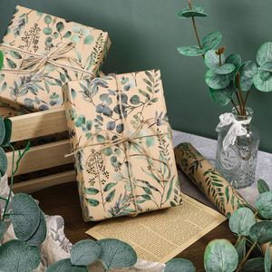 Best Sale Gift Wrapping <strong>Paper</strong>, 17 Inches X 32.8 Feet, Recyclable Print Kraft Wrapping <strong>Paper</strong> <strong>Roll</strong> Customized Use Wrapping - Product Image 4