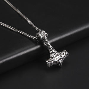 Mjolnir <strong>Thor</strong> <strong>Hammer</strong> <strong>Pendant</strong> Never Fade Talisman Amulet Jewelry Viking Necklace Men Accessories Necklace - Product Image 5