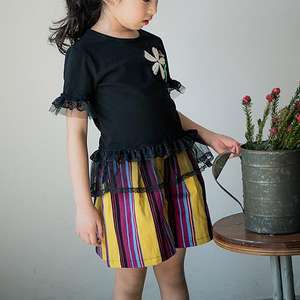 Ropa para Niña, Estilo Oficina, Falda con Volantes, de Proveedor Chino - Product Image 1